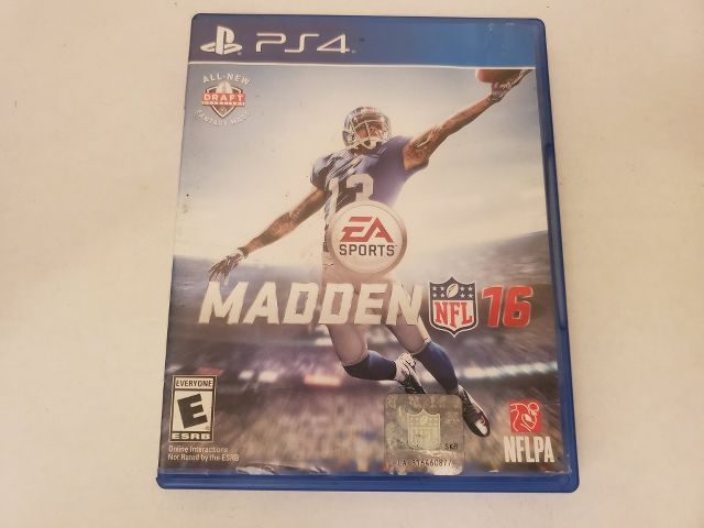 Sony Playstation 4 Madden 16 video game