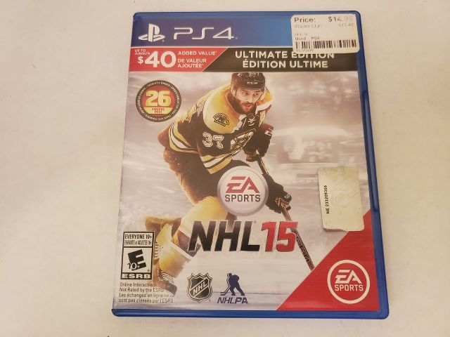 Sony Playstation 4 NHL 15 Ultimate Edition video game