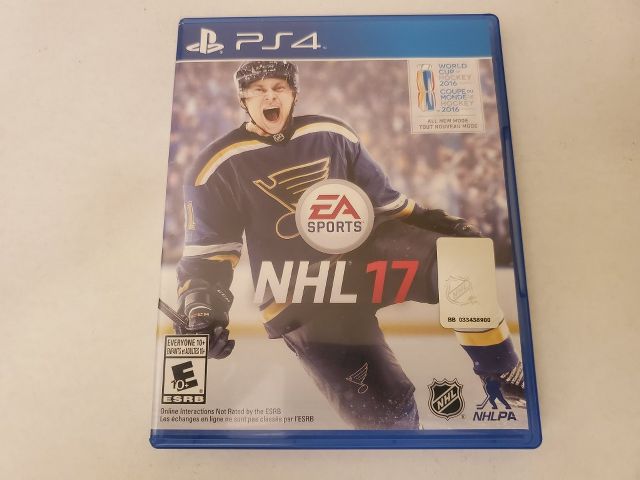 Sony Playstation 4 NHL 17 video game