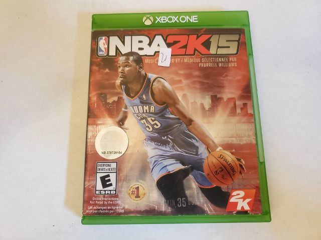 Microsoft Xbox One NBA 2K15 video game