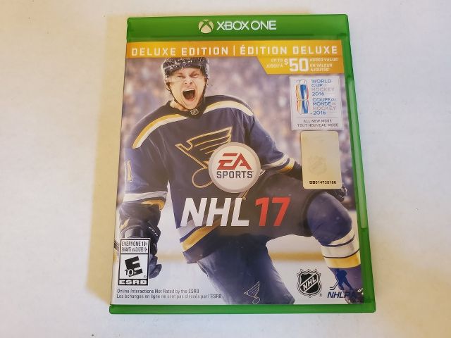 Microsoft Xbox One NHL 17 Deluxe Edition video game