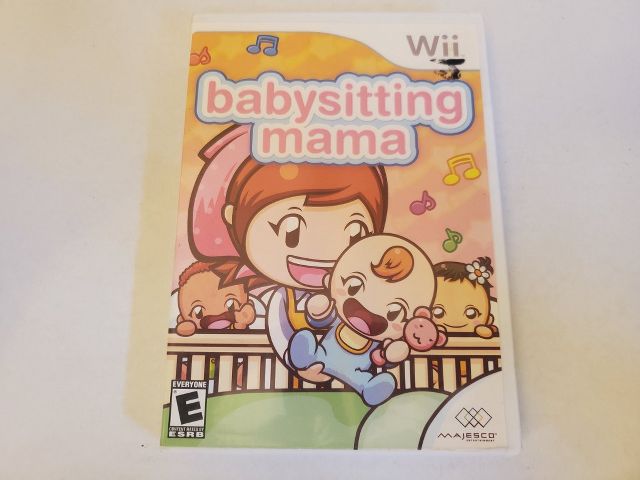 Nintendo Wii Babysitting Mama video game