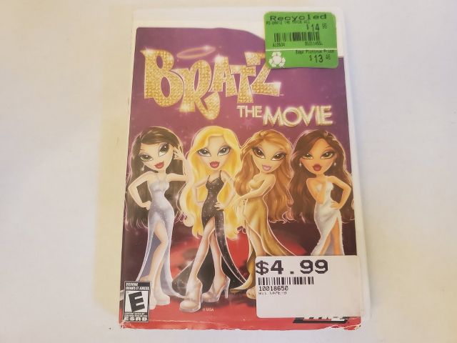 Nintendo Wii Bratz The Movie video game