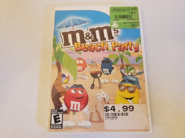 Nintendo Wii M&Ms Beach Party video game