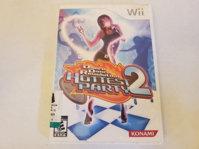 Nintendo Wii Dance Dance Revolution Hottest Party 2 video game