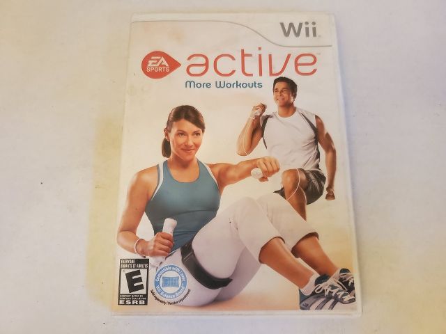 Nintendo Wii Active More Workouts video game