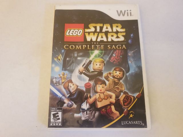 Nintendo Wii Lego Star Wars The Complete Saga video game