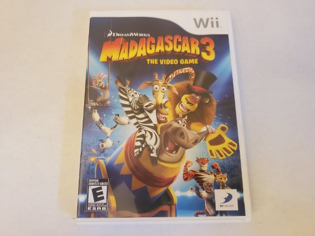 Nintendo Wii Madagascar 3 The Video Game video game
