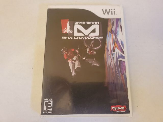Nintendo Wii Dave Mirra BMX Challenge video game