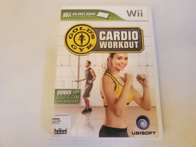 Nintendo Wii Gold's Gym Cardio Workout video game