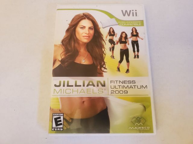 Nintendo Wii Jillian Michaels Fitness Ultimatum 2009 video game