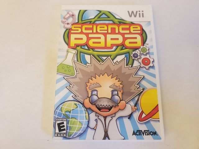 Nintendo Wii Science Papa video game