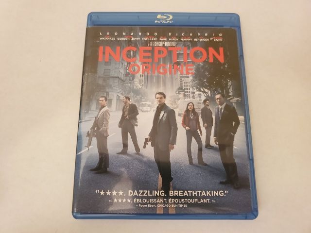 Blu-Ray Inception Origine video game