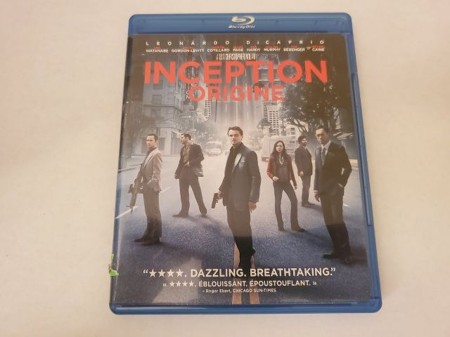 Blu-Ray Inception Origine video game