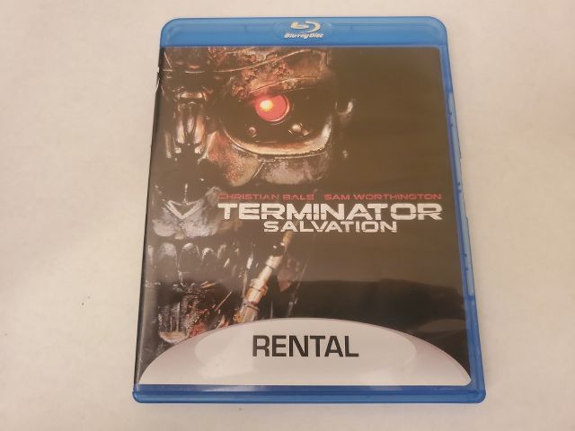 Blu-Ray Terminator Salvation Rental video game