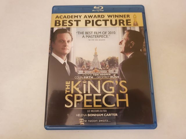 Blu-Ray The King's Speech video game