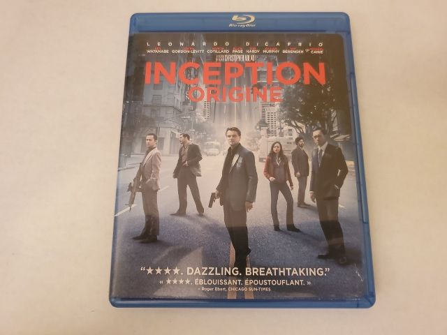Blu-Ray Inception Origine video game