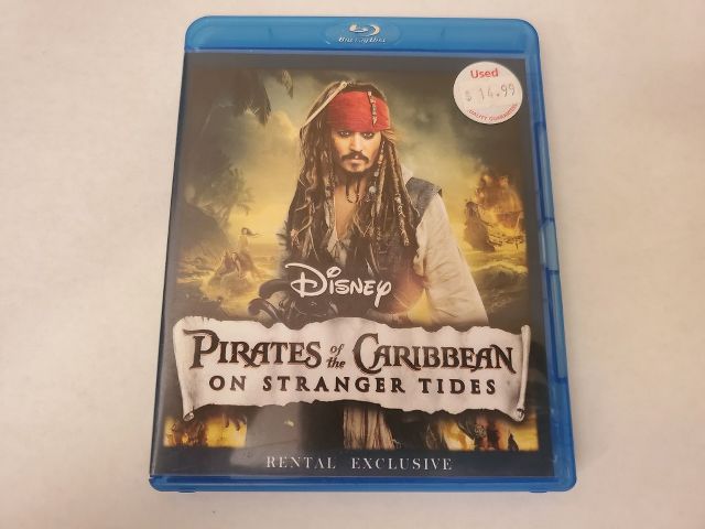 Blu-Ray Pirates of the Caribbean on Stranger Tides video game