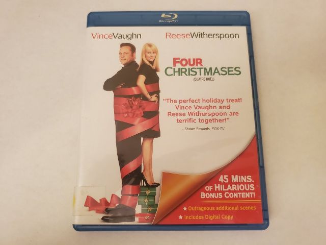 Blu-Ray Four Christmases video game