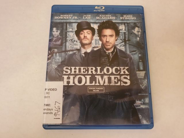 Blu-Ray Sherlock Holmes video game