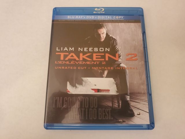 Blu-Ray Taken 2 video game