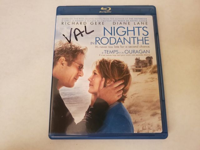 Blu-Ray Nights In Rodanthe video game