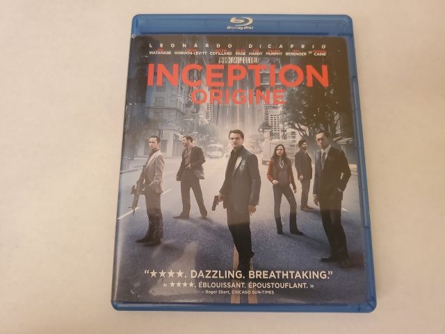 Blu-Ray Inception Origine video game