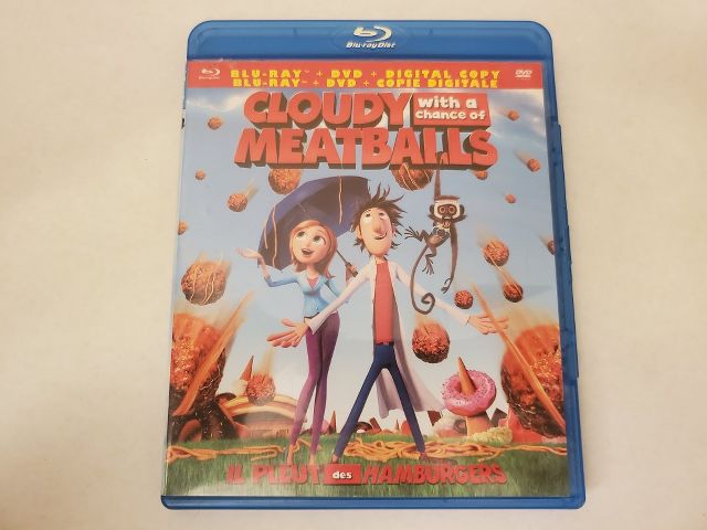 Blu-Ray Cloudy with a chance of Meatballs video game