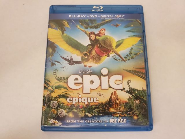 Blu-Ray Epic video game