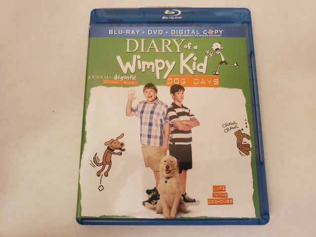 Blu-Ray Diary of a Wimpy Kid Dog Days video game