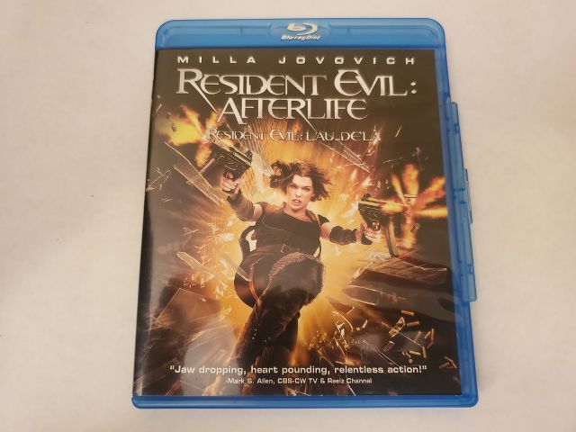 Blu-Ray Resident Evil: Afterlife video game