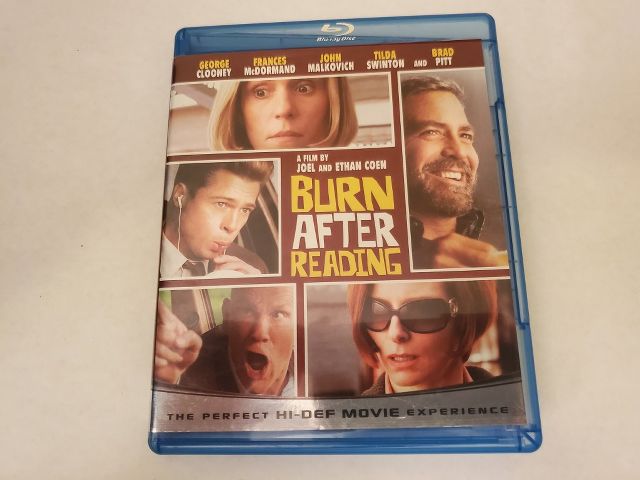 Blu-Ray Burn After Reading video game