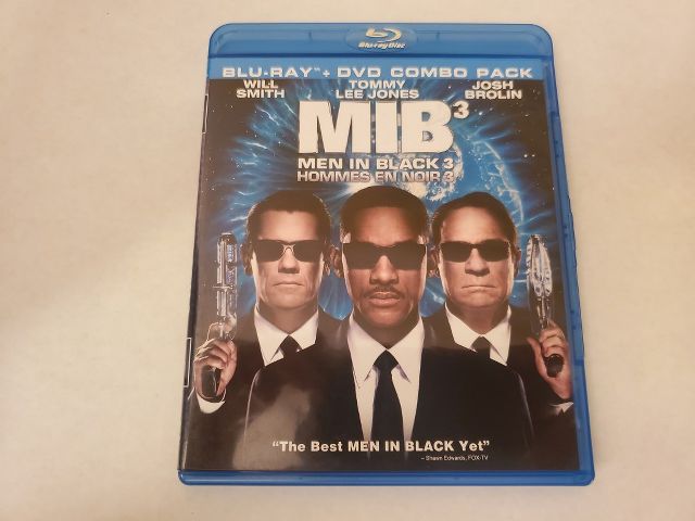 Blu-Ray Men In Black 3 video game