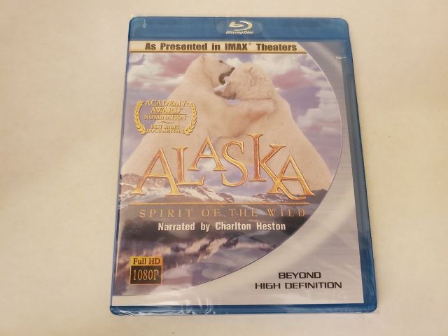 Blu-Ray Alaska Spirit of the Wild video game