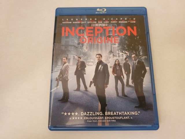Blu-Ray Inception Origine video game