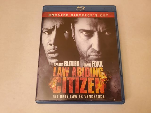Blu-Ray Law Abiding Citizen Unrated Director's Cut video game