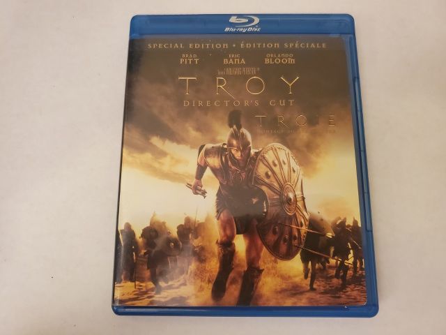 Blu-Ray Troy Special Edition video game