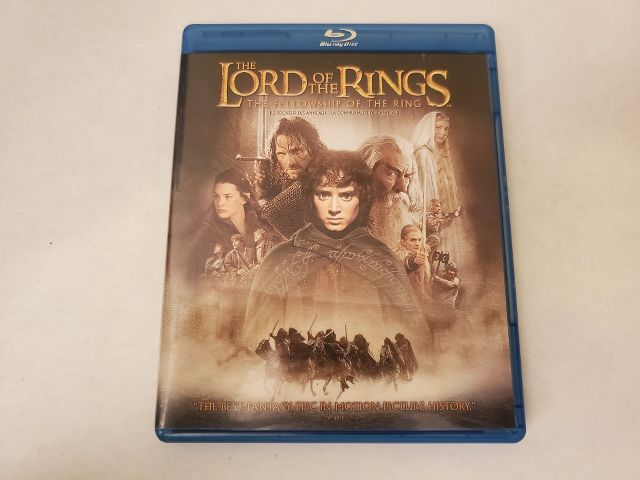 Blu-Ray Lord of the Rings The Fellowship of the Ring video game