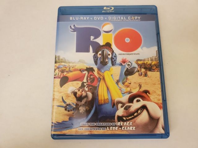 Blu-Ray Rio Missing Disc video game