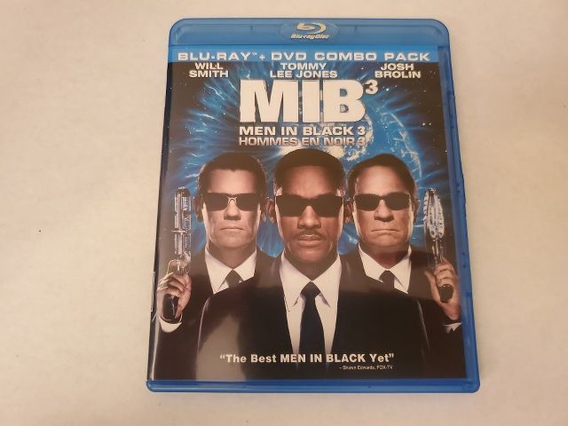 Blu-Ray Men In Black 3 video game