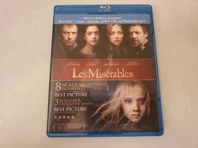 Blu-Ray Les Miserables video game