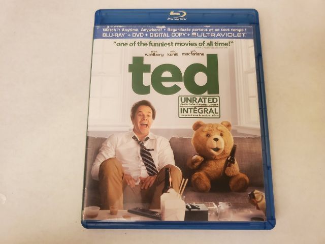 Blu-Ray Ted Unrated video game