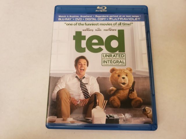 Blu-Ray Ted Unrated video game