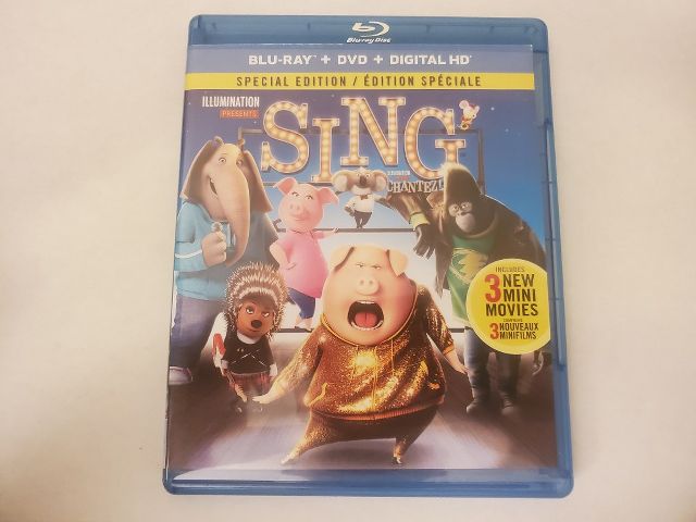 Blu-Ray Sing Special Edition video game