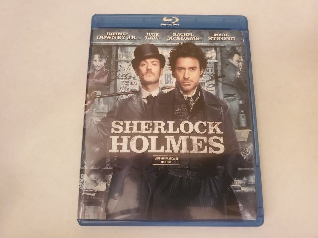 Blu-Ray Sherlock Holmes video game