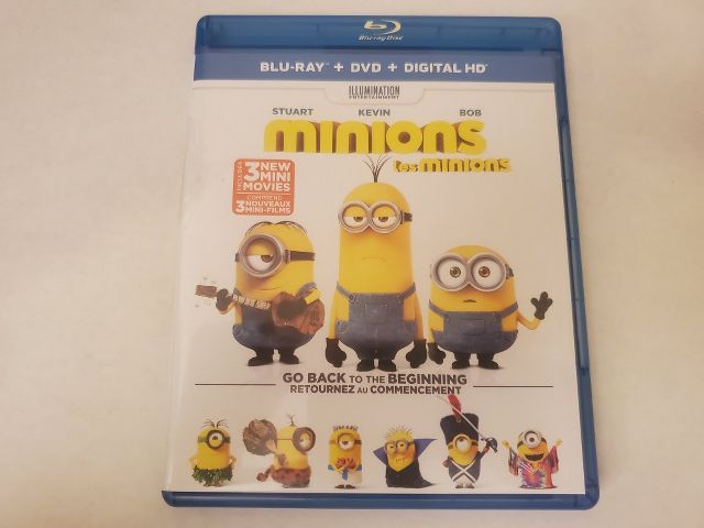 Blu-Ray Minions video game