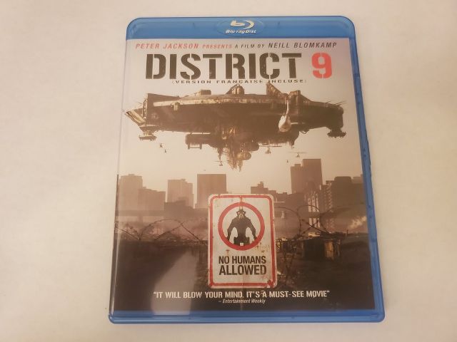 Blu-Ray District 9 video game