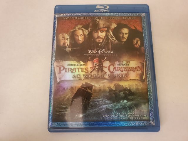 Blu-Ray Pirates of the Caribbean At World's End video game