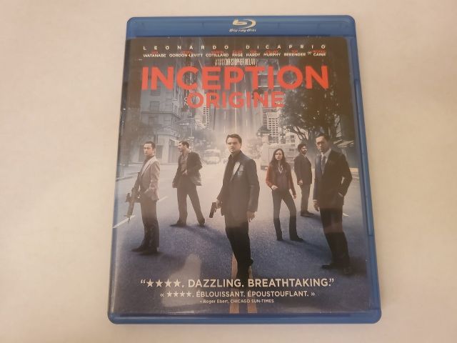 Blu-Ray Inception Origine video game