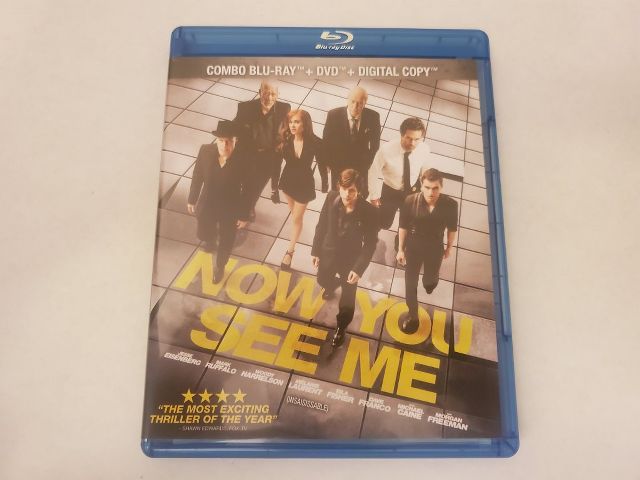 Blu-Ray Now You See Me video game